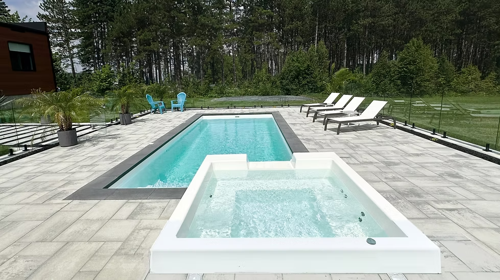 Premium deck or outdoor structure built by Luxe Oasis Outdoors for client.